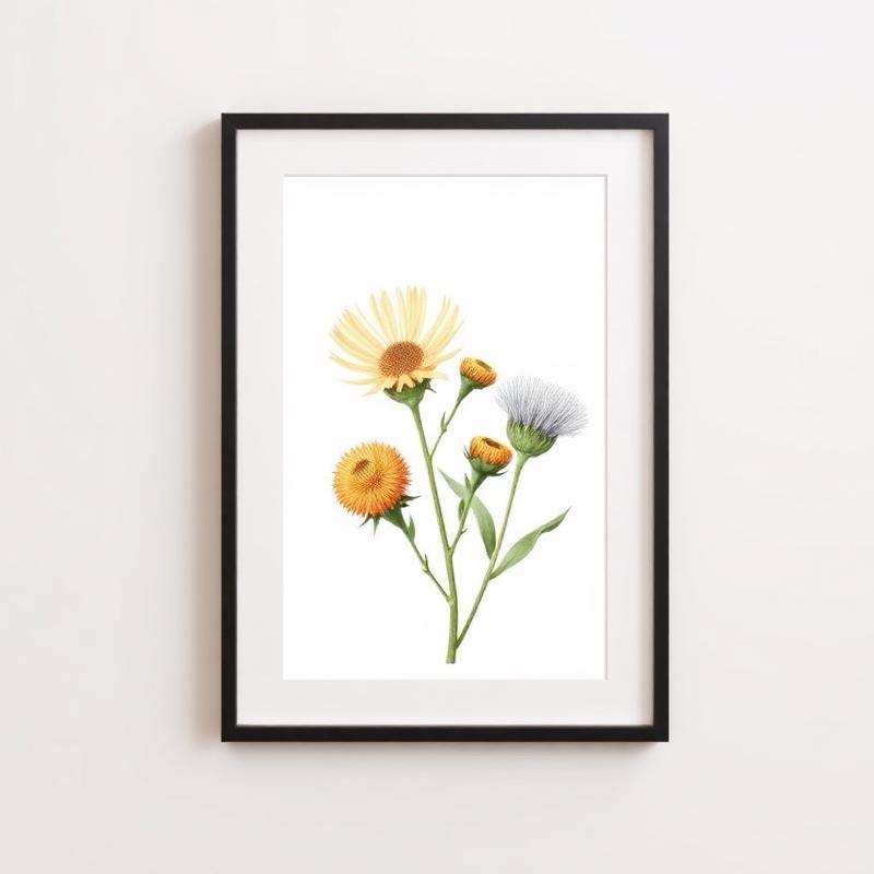 Native Wildflower Print